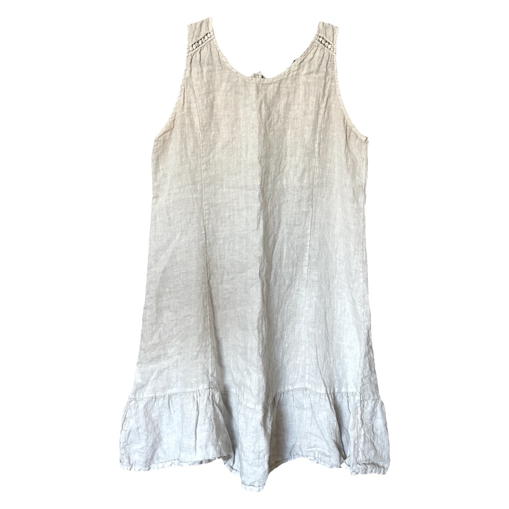 Terri Millenio Linen Shift Dress